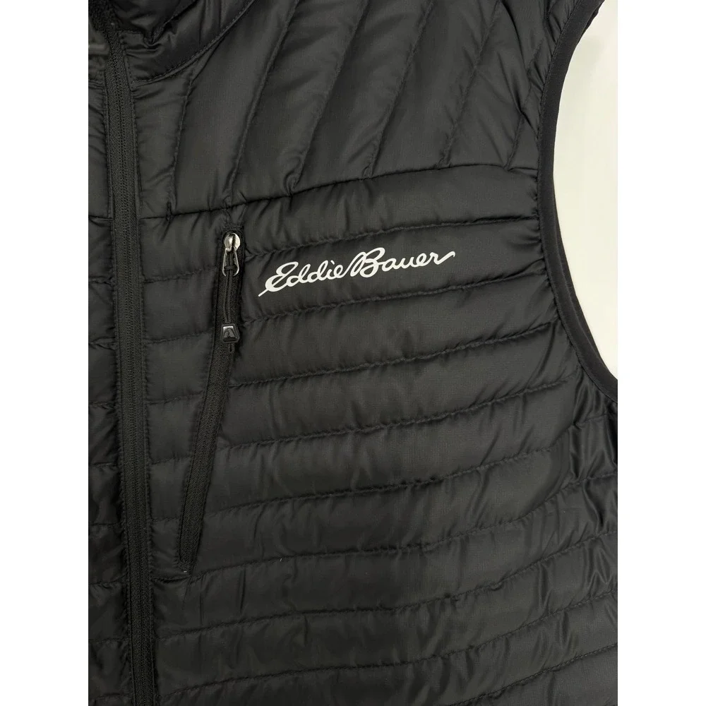 Eddie Bauer EB800 EB 800 First Ascent Quilted Puffer Vest Mens Large Goose Down